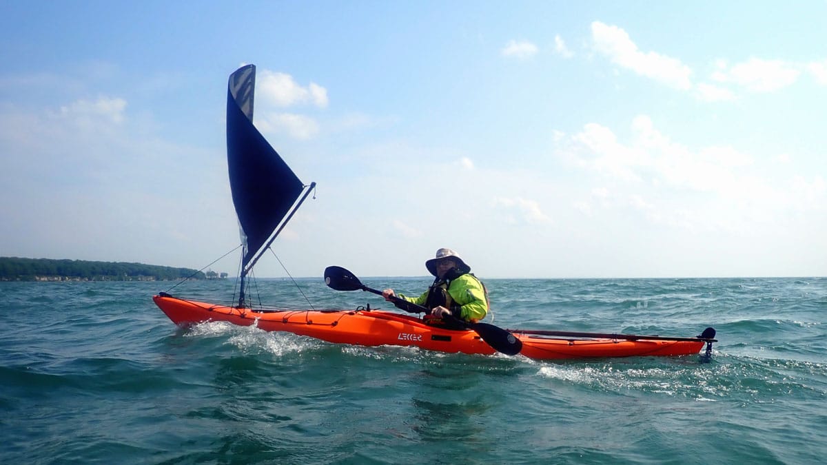 Lekker Osprey kayak — Patrick Osprey sailing, photo 20 of 20
